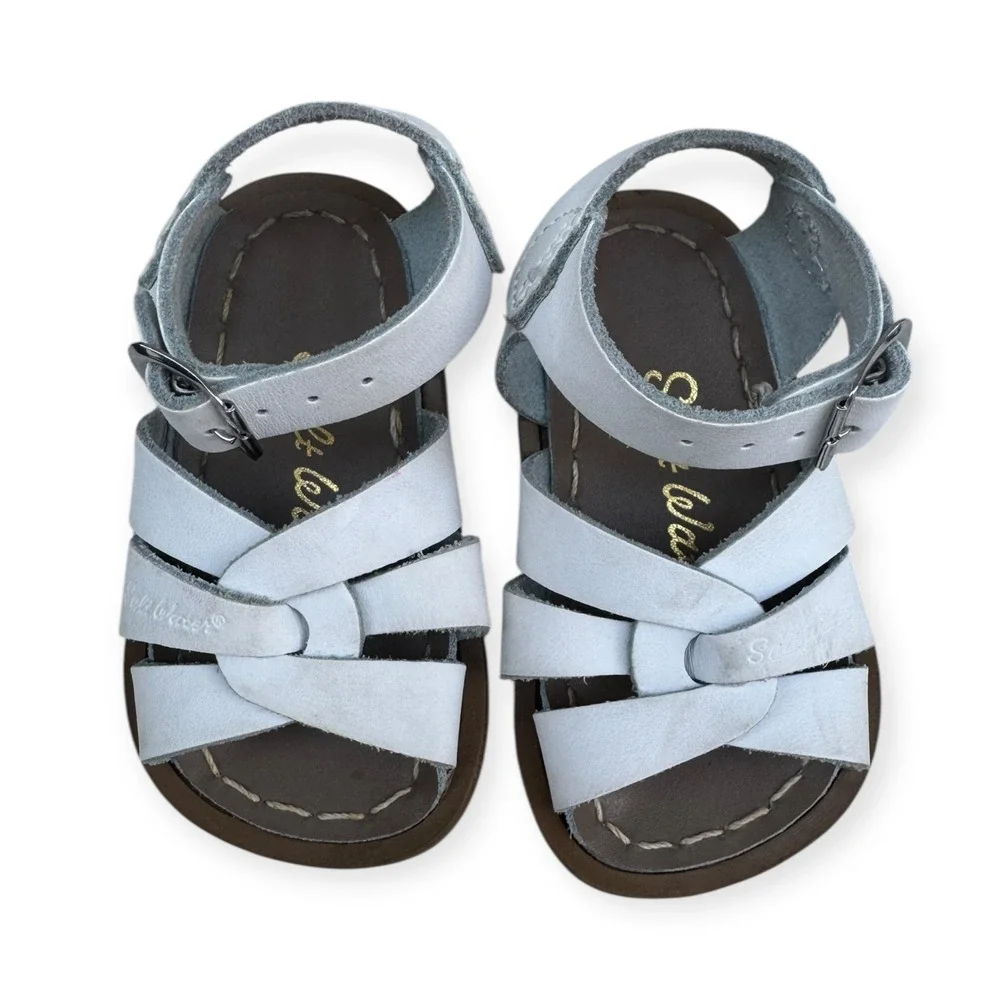 Salt Water by Hoy Original - Baby Sandals in White Size 3 - Picture 3 of 8